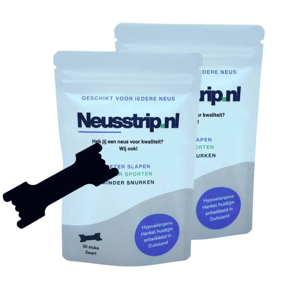 Neusstrips hardlopen
