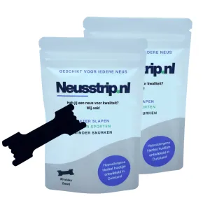 Neusstrips hardlopen