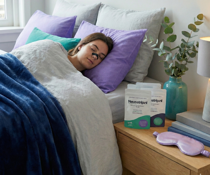Neusstrips voor slapen en sporten