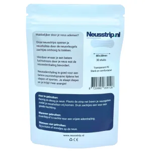 neusstrips snurken